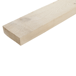 Доска обрезная 50x200x6000 мм, сорт 2, естественной влажности