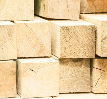 Брус 150x150x3000 мм, сосна, сорт 2, естественной влажности