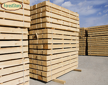 Шпалы деревянные 160x230x2750 мм, тип 2 , естественной/транспортной влажности